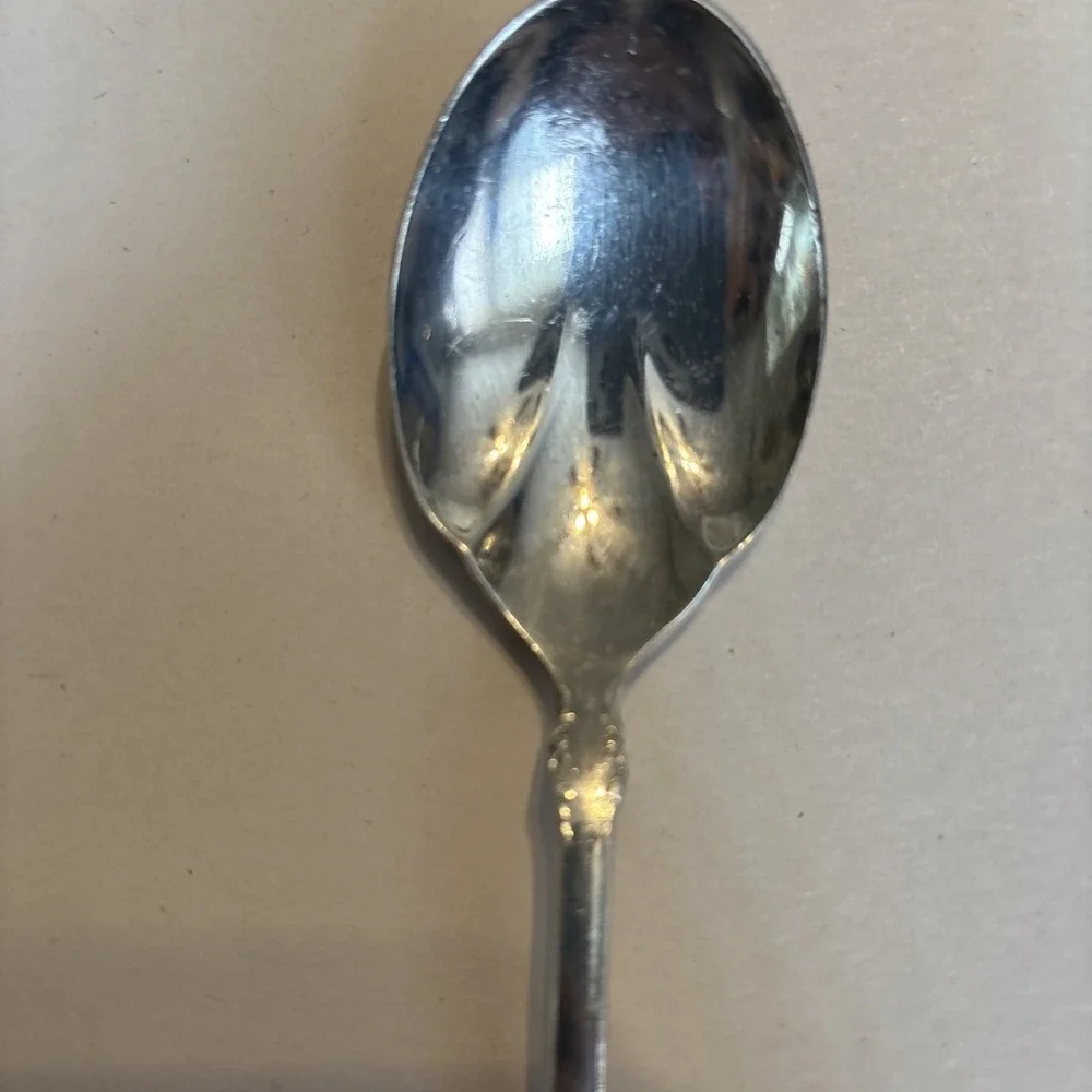 Reed & Barton DRESDEN ROSE Silverplate 1953 Silverware Dresden‎ Spoon